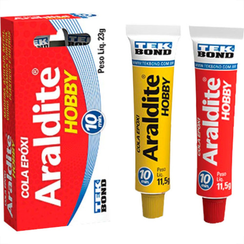 Tek Bond Araldite Hobby 23Gr (10 Minut) - Kit C/6 Pc Tek Bond Araldite Hobby 23Gr (10 Minut) - Kit C/6 Pc