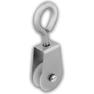 Crafer Roldana Plastica 02 Olhal - Kit C/25 Un