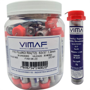 Vimaf Solda Tubo 1,0Mm 63/37