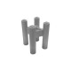 Moldimplas Espacador Armacao Ferro Cadeir 20Mm C/50 Moldimplas Espacador Armacao Ferro Cadeir 20Mm C/50