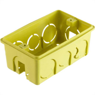 Mondiale Caixinha Luz Pvc  4 X 2 Ama - Kit C/50 Pc