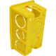 Mondiale Caixinha Luz Pvc 4 X 2 Ama - Kit C/50 Pc Mondiale Caixinha Luz Pvc 4 X 2 Ama - Kit C/50 Pc