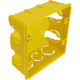 Mondiale Caixinha Luz Pvc 4 X 4 Ama - Kit C/50 Pc Mondiale Caixinha Luz Pvc 4 X 4 Ama - Kit C/50 Pc