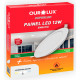 Ourolux Lum.Led Emb Red Ouro 12W 2,7K-3208A Ourolux Lum.Led Emb Red Ouro 12W 2,7K-3208A