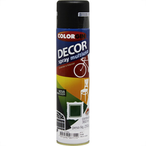 Colorgin Spray Decor Pto.Fosco-8711 Colorgin Spray Decor Pto.Fosco-8711