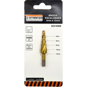 Starfer Broca Escalonada 4 A 12Mm