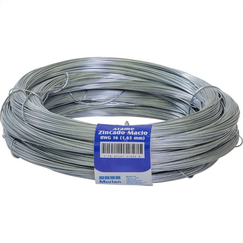 Morlan Arame Galvanizado N 16 Morlan Arame Galvanizado N 16