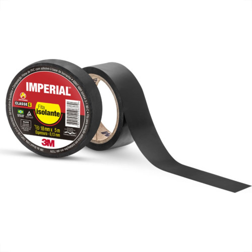 3M Fita Isolante Imperial 05 Mts - Kit C/10 Pc 3M Fita Isolante Imperial 05 Mts - Kit C/10 Pc