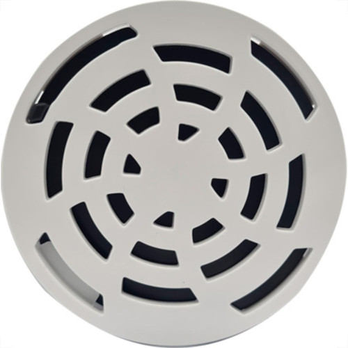 Luconi Grelha Rot. Redonda 100Mm Br - Kit C/10 Un