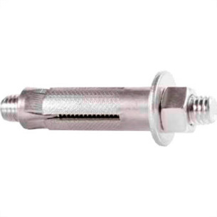 Ancora Chumbador. Fixador Cba F 1/4 X 65 C/Prision. - Kit C/25 Pc