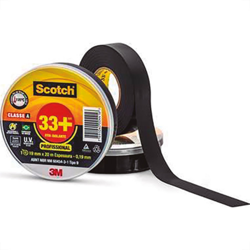 3M Fita Isolante Scotch 20 Mts 3M Fita Isolante Scotch 20 Mts