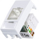 Margirius Tomada Rj45 Cat5E Sleek Branca Margirius Tomada Rj45 Cat5E Sleek Branca