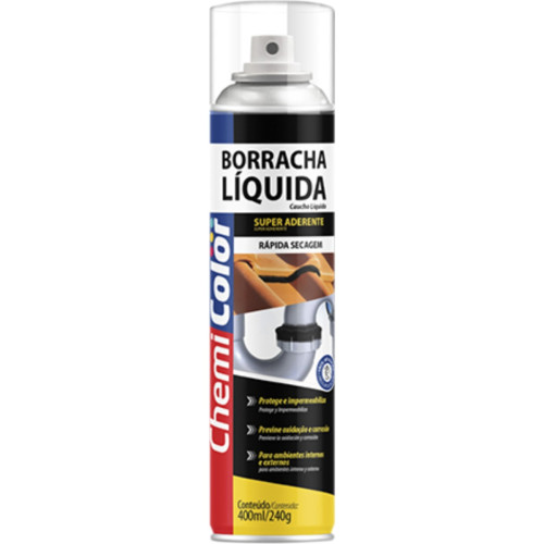 Chemicolor Borracha Liquida Chemic Transpar 400Ml Chemicolor Borracha Liquida Chemic Transpar 400Ml