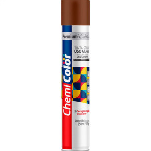 Chemicolor Fora De Linha Spray Chemic Geral Marrom 250Ml