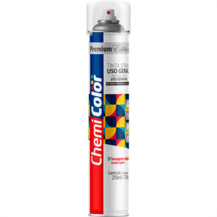 Chemicolor Fora De Linha Spray Chemic Geral Grafite 250Ml
