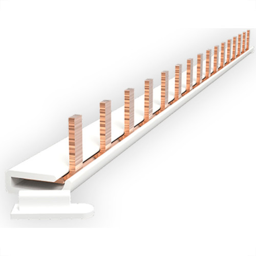 Enerbras Barramento Pente Din 2P/12 - Kit C/5 Un Enerbras Barramento Pente Din 2P/12 - Kit C/5 Un