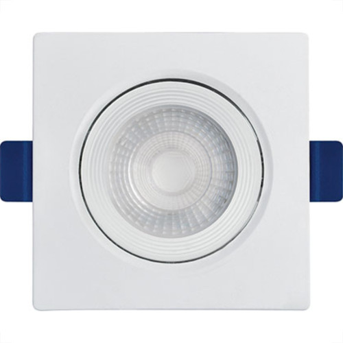 Black Spot Led 5W B&D Quadrado 6500K Black Spot Led 5W B&D Quadrado 6500K