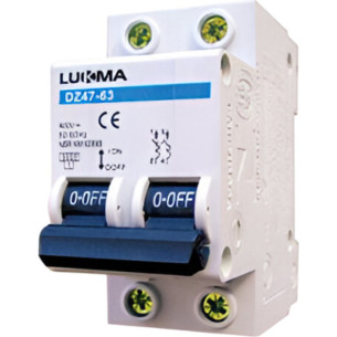 Lukma Disjuntor 2P 25A-34016