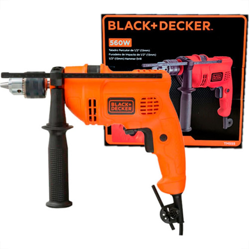 Black Furad.B&D Impact.1/2 Vvr Tm555 110V Black Furad.B&D Impact.1/2 Vvr Tm555 110V