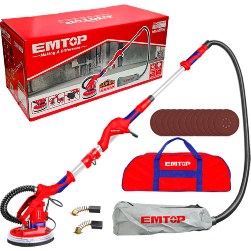 Emtop Lixadeira Drywall 1050W 220V+Aces