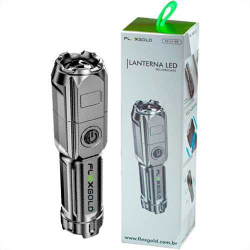 Flex Lanterna Led Recarregavel-Lt09 Flex Lanterna Led Recarregavel-Lt09