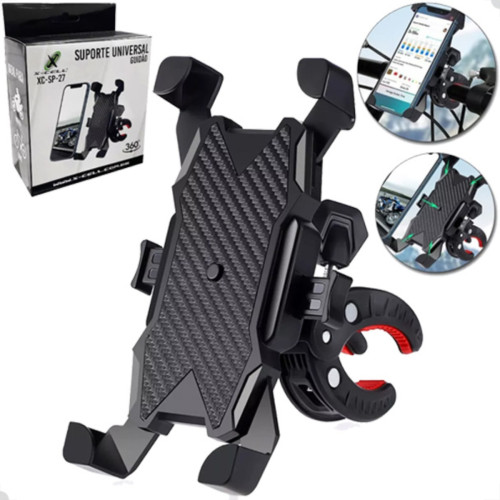 Flex Xcell Suporte Universal Guidao Moto/Bike-Sp27 Flex Xcell Suporte Universal Guidao Moto/Bike-Sp27