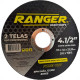 Ranger Disco  Inox 4.1/2X1.0X7/8 - Kit C/10 Un