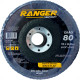 Ranger Disco Flap Zirc.4.1/2 X 80 - Kit C/10 Un