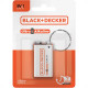 Black Pilha B&D Ultra Bateria 09V 6Lr61 Black Pilha B&D Ultra Bateria 09V 6Lr61