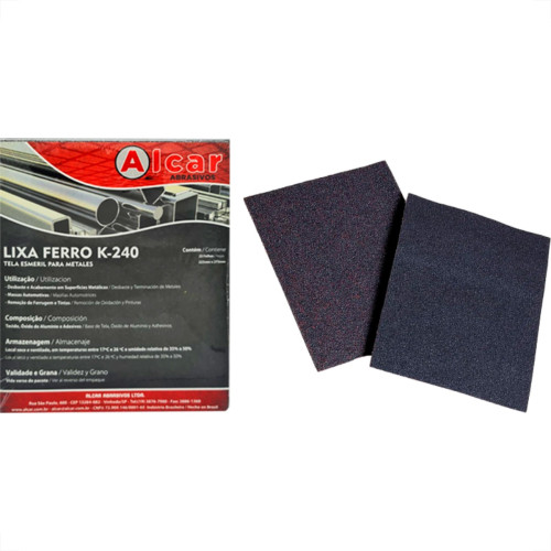 Alcar Lixa De Ferro 50 C/25 (K240) Alcar Lixa De Ferro 50 C/25 (K240)