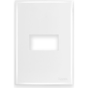 Radial Placa Ouro Branca 4X2 1 Mod.