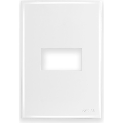 Radial Placa Ouro Branca 4X2 1 Mod.