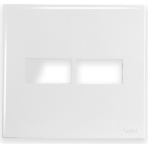 Radial Placa Ouro Branca 4X4 2 Mod.