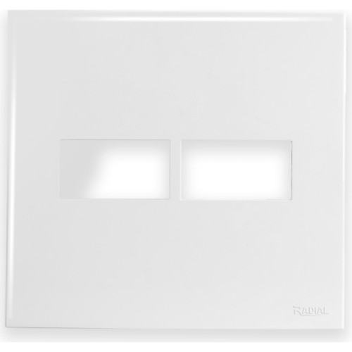 Radial Placa Ouro Branca 4X4 2 Mod.