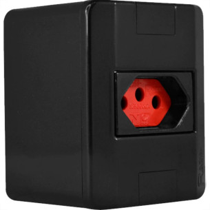 Radial Sistema X Rad.Black C/Pl 1Tomada(s) Vrm 20A