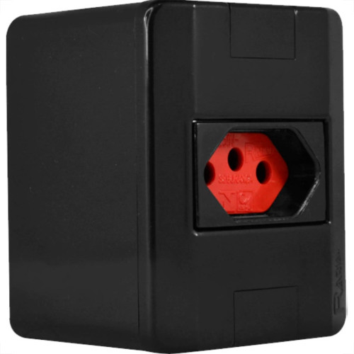 Radial Sistema X Rad.Black C/Pl 1Tomada Vrm 20A Radial Sistema X Rad.Black C/Pl 1Tomada Vrm 20A