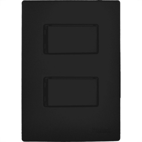 Radial Conj  Ouro Black 2 interruptores Simples