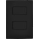 Radial Conj  Ouro Black 2 interruptores Simples