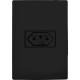 Radial Conj  Ouro Black 1Tomada 20A