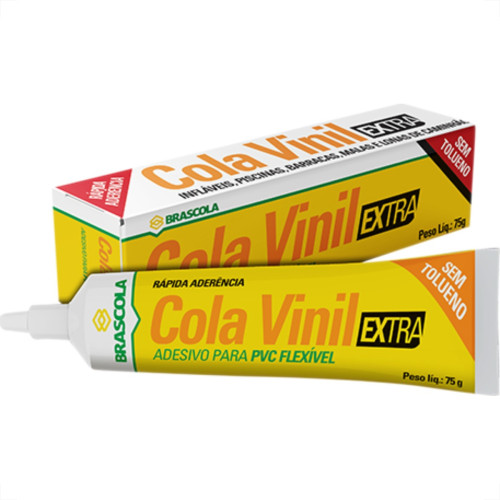 Brascola Cola Vinil 75 Grs Bisnaga Brascola Cola Vinil 75 Grs Bisnaga