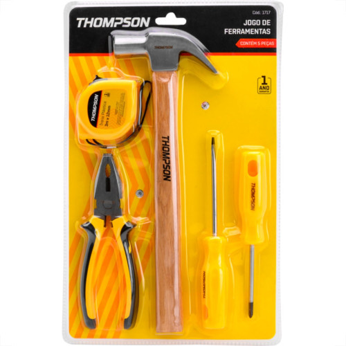 Thompson Jg Ferramentas C/05Pcs Thompson Jg Ferramentas C/05Pcs
