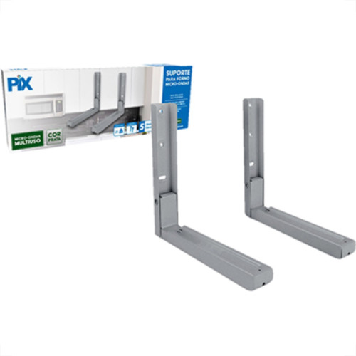 Santana Suportes Suporte P/Forno Microond.Pix Prata Santana Suportes Suporte P/Forno Microond.Pix Prata