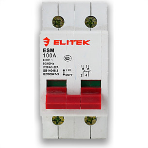 Elitek Disjuntor Ed32.2P 50A Curva C 3Ka
