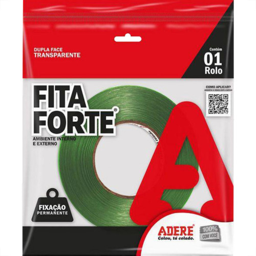 Adere Fita Dupla Face Acr.Inc. 09X20Mt Adere Fita Dupla Face Acr.Inc. 09X20Mt
