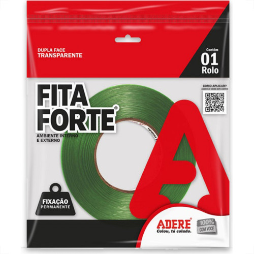 Adere Fita Dupla Face Acr.Inc. 05X20Mt Adere Fita Dupla Face Acr.Inc. 05X20Mt