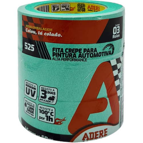 Adere Fita Crepe 525Autom 45Mmx50M
