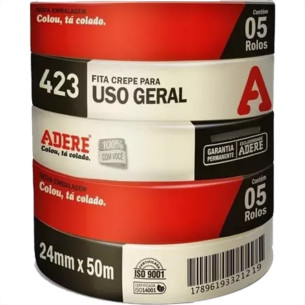 Adere Fita Crepe  423Uso Ger.24X50M