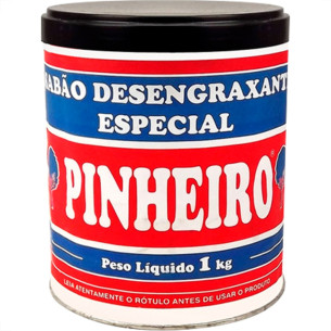 Pinheiro Pasta Desengraxante  1 Kg - Kit C/12 Pc