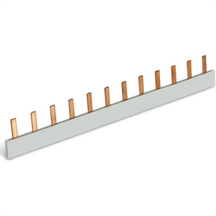 Brum Barramento Pente Din 1P/12 63A Brum Barramento Pente Din 1P/12 63A