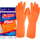 Sanro Luva Forrada Plus Laranja .G - Kit C/10 Pr Sanro Luva Forrada Plus Laranja .G - Kit C/10 Pr